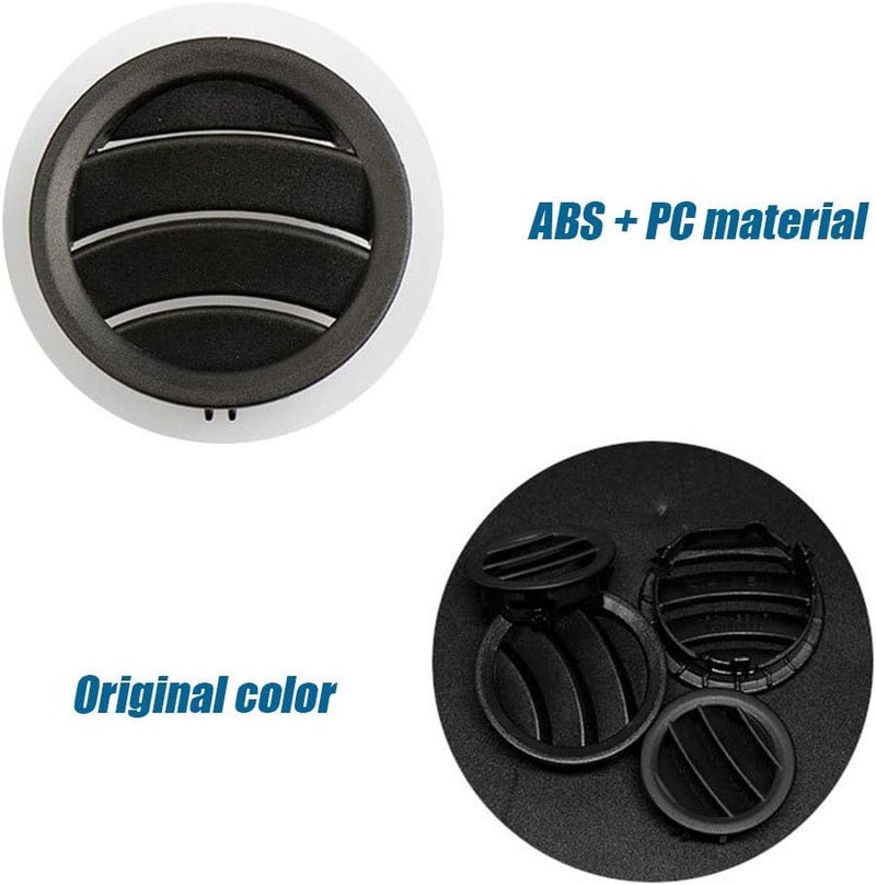 Partscollect Black AC Air Vent Grille Cover for Mercedes Benz W204 - Image 4