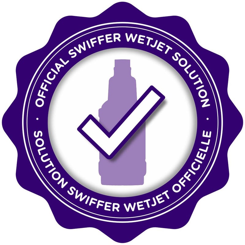 Swiffer WetJet Multi-Purpose Floor Cleaner Solution with Febreze Refill, Hardwood Floor Cleaner, Lavender Scent, 1.25 Liter -42.2 Fl Oz (Pack of 2) - Image 5