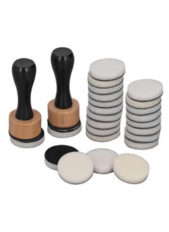 Thoraya Ink Blending Tool Ink Paints Mixing Blending Tool with 24 Replacement Foam Pads for Scrapbooking Craft Rubber Stamping  - Image 3