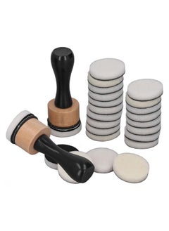 Thoraya Ink Blending Tool Ink Paints Mixing Blending Tool with 24 Replacement Foam Pads for Scrapbooking Craft Rubber Stamping  - Image 4