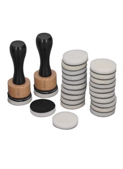 Thoraya Ink Blending Tool Ink Paints Mixing Blending Tool with 24 Replacement Foam Pads for Scrapbooking Craft Rubber Stamping  - Image 5