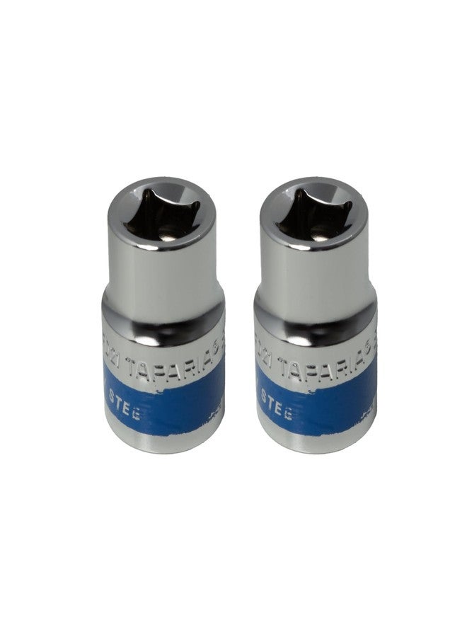Taparia 1/2" Square Drive Socket (20,21 mm)- 12 Point or Bi Hex sockets for std Nuts and Bolts Compatible W/Ratchets, L Handles, Wrenches, Power Tools-Automotive & Mechanical work-DIY - Image 1