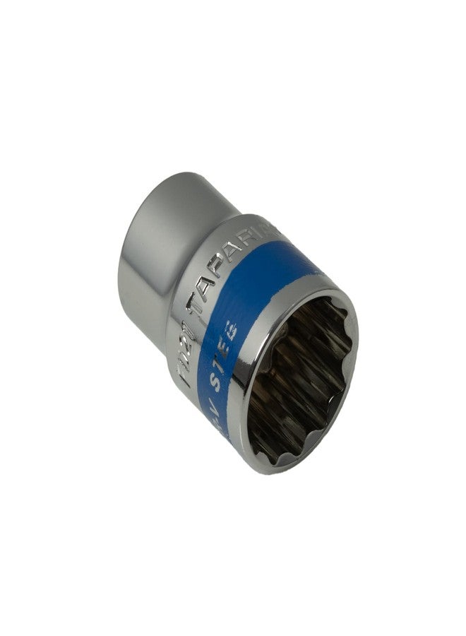 Taparia 1/2" Square Drive Socket (20,21 mm)- 12 Point or Bi Hex sockets for std Nuts and Bolts Compatible W/Ratchets, L Handles, Wrenches, Power Tools-Automotive & Mechanical work-DIY - Image 4