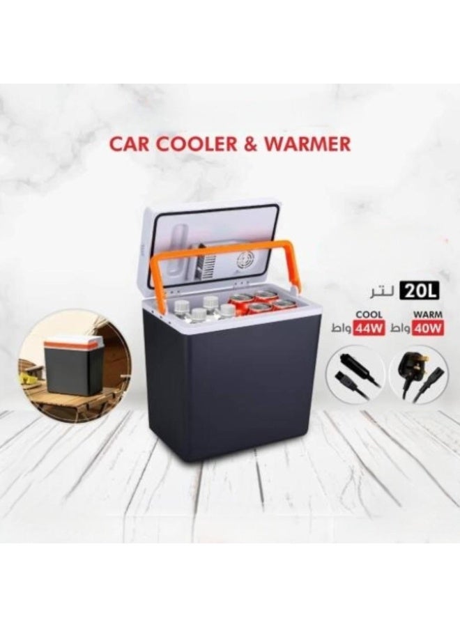 Tradeo 20L Dual-Function Car Cooler & Warmer: Portable Electric Travel Fridge for Home & Vehicle Use - Image 3