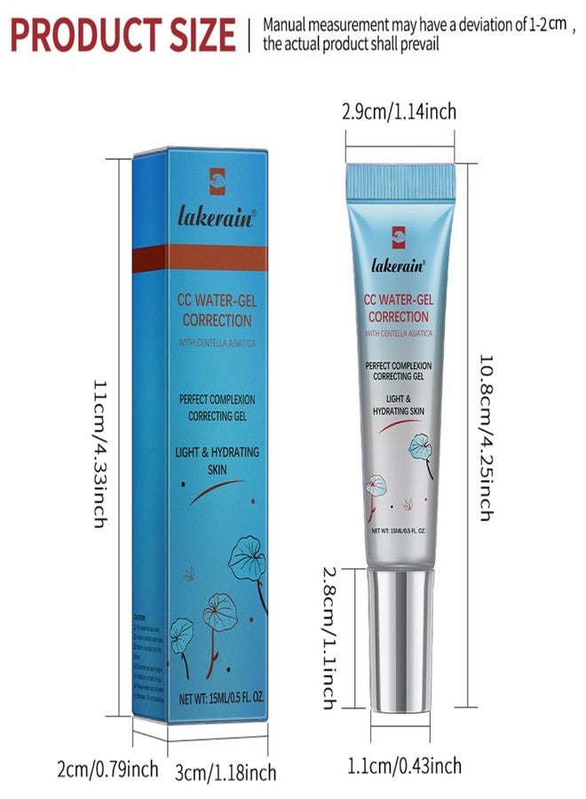JEMPET Color Correcting CC Cream with Centella Asiatica (Blue, 03) - Image 4