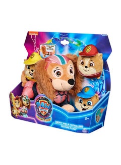 PAW PATROL The Mighty Movie Liberty & Jr. Patroller Feature Plush Toy Set (Pack Of 4)  - Image 2