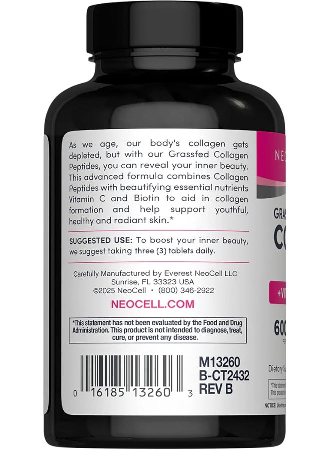 NEOCELL Super Collagen + Vitamin C + Biotin 180 Tablets - Image 5