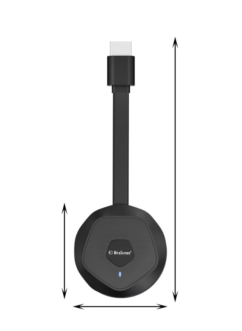 SYOSI Wireless Display Adapter for HD Screen Mirroring Portable WiFi HDMI Adapter for Smartphone Projection HD Wireless Display Adapter for Meetings and Presentations Effortlessly Mirror Screen - Image 3