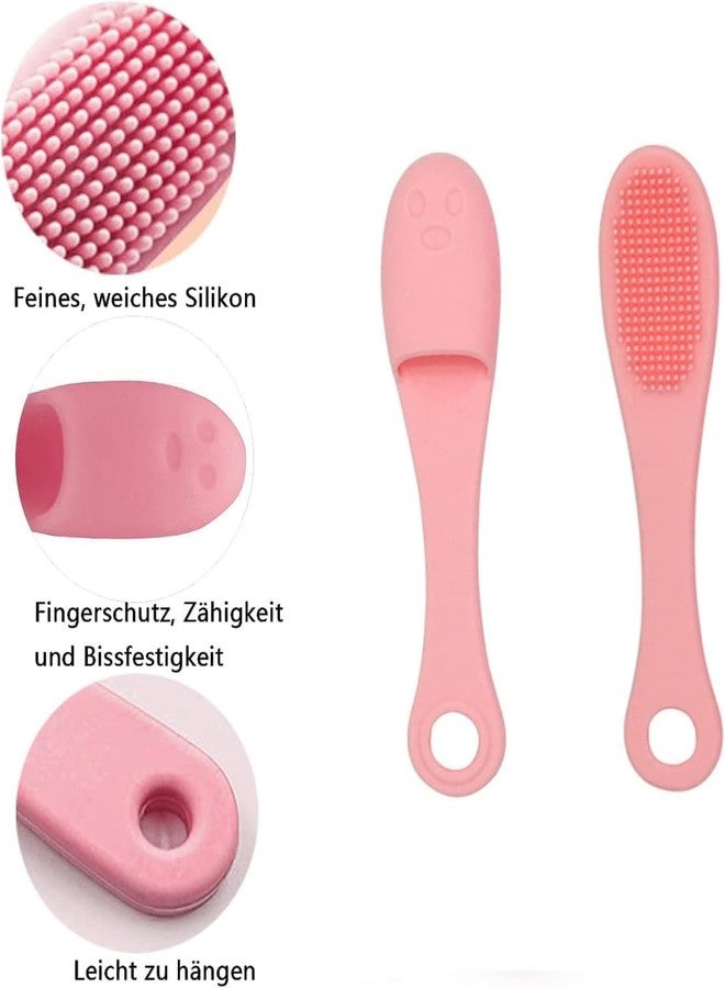 REXOTEX 2 Pcs Silicone Face Scrubber Facial Cleansing Brushes | Blackhead Remover Brush Cleanser Nose Pore Brush Finger Scruber Tool Facial Skin Cleaner Massage Brush - Image 5