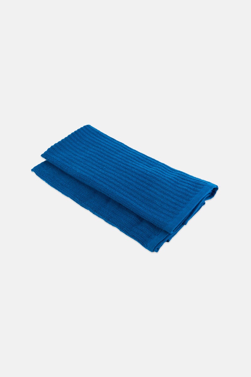 Bombay 2 Piece Plaid Double Sided Kitchen Towels, Blue - Image 2