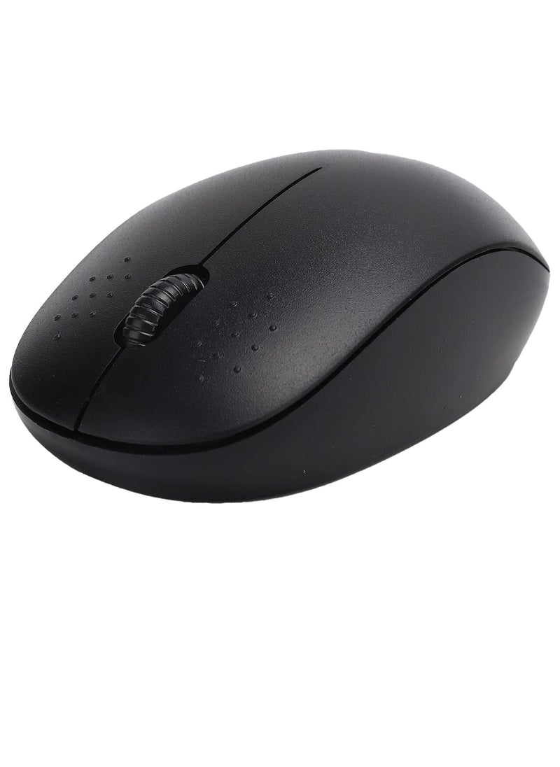 Micro - 2.4G Wireless Mouse,Ergonomic Design Optical Mouse,Plug And Play Gaming Mouse,Plug-in Optical Desktop Computer External Device with USB Receiver,for Computer - Image 1