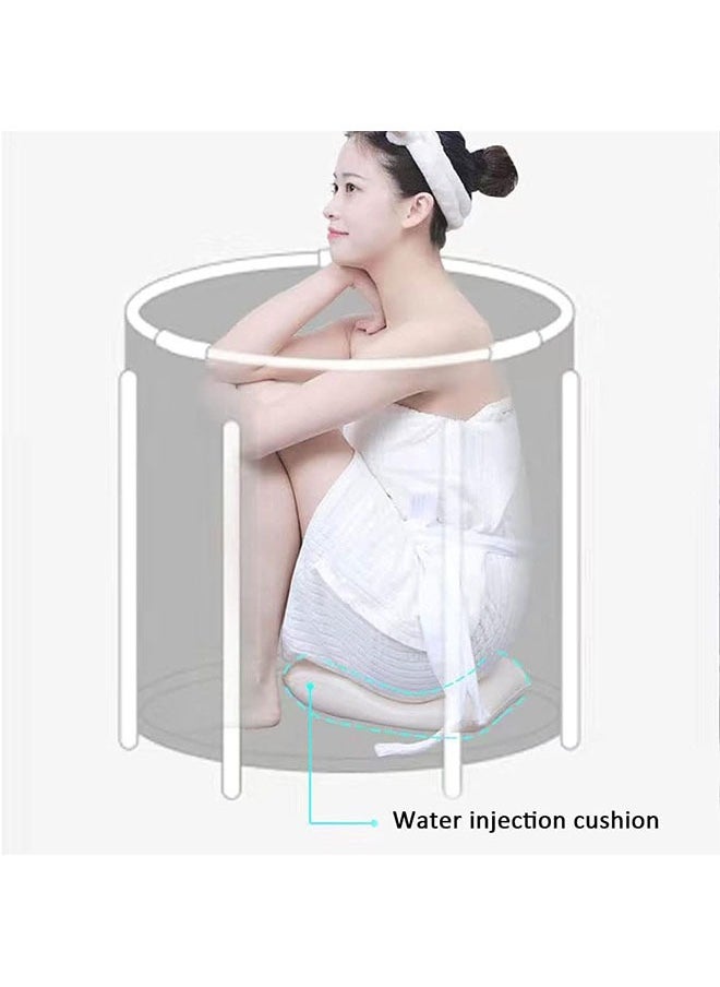 Foldable Bathtub Portable Soaking Bathtub Large Household Spa Soaking Bathtub Efficient Maintenance of Cold and Hot Temperature Bathtub