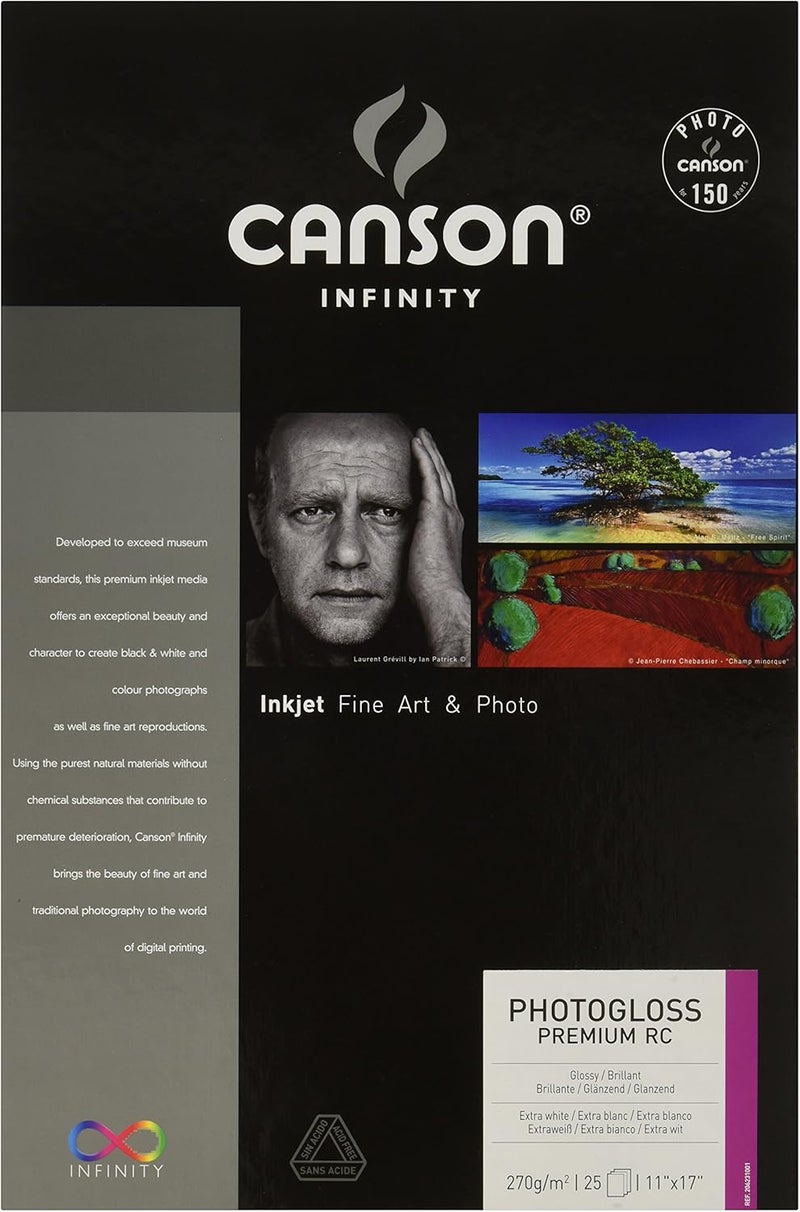 CANSON Infinity PhotoGloss Fine Art Paper 85X11 - Image 1