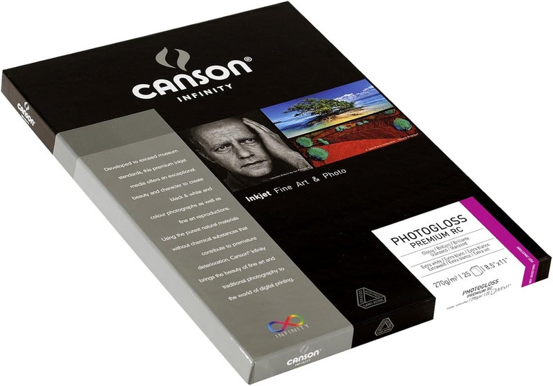CANSON Infinity PhotoGloss Fine Art Paper 85X11 - Image 2