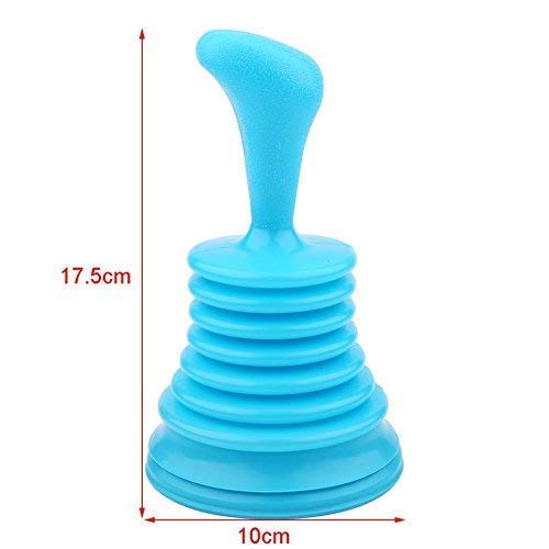 VENJA (LABEL) VENJA (LABEL) Drain Plunger Unblocker | Toilet Bathroom Kitchen Drain Sink Plunger Unblocker Dredging Pipe | Wash Basin Blockage Cleaning Tool (Multicolor)  - Image 2