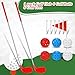 Realspring 36 Backyard Golf Club Set with Oversize Heads Golf Club for Home Backyard Bucket Game Chipping Clubs Outdoor Indoor Training Practice Gift for AdultsRed L36 Inch2 Pack - Image 3