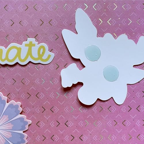 Glue Dots, Permanent Dots Dot N' Go Dispenser, Double-Sided, 3/8", .38 Inch, 200 Dots, DIY Craft Glue Tape, Sticky Adhesive Glue Points, Liquid Hot Glue Alternative, Blue-Tinted - Image 4