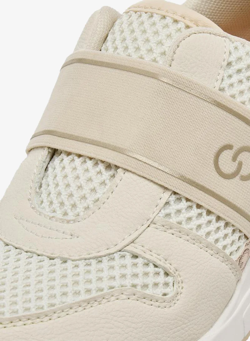 Celeste IVORY Women Slip-On Wedge Ankle Sneakers for Women | Best Price UAE