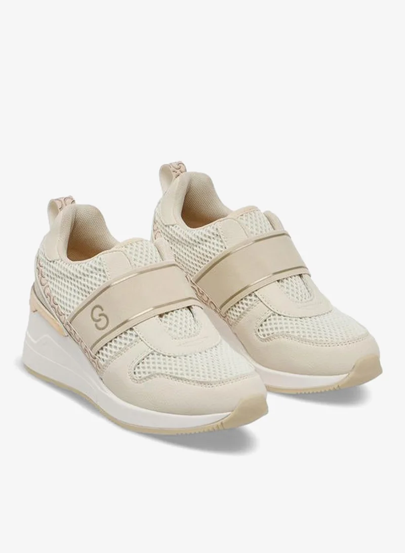 Women Slip-On Wedge Ankle Sneakers