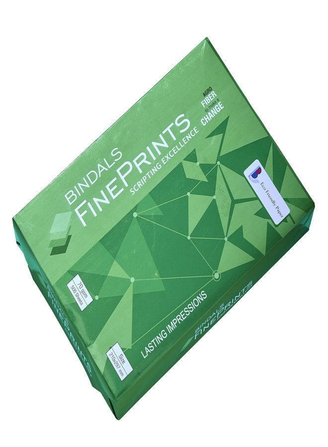 BINDALS Copier Paper by Ashish Groups | A4 Size | 500 sheets | 70 GSM | Fine Quality (1 Ream) - Image 1