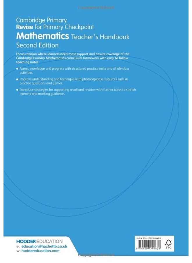 Cambridge Primary Revise for Primary Checkpoint Mathematics Teacher's Handbook 2nd edition - Image 2