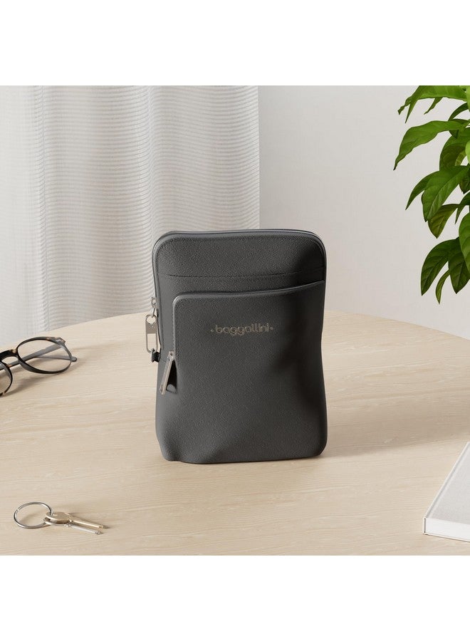 Baggallini Womens Securtex® Anti-theft Activity Crossbody Bag Cross Body, Black - Image 1