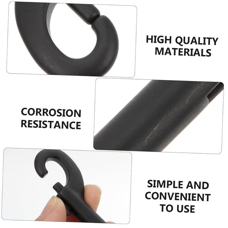 Healeved 4pcs Double Ended Hook Bolt Snap Accessory for Gate Latch Bucket Hanger - Image 4