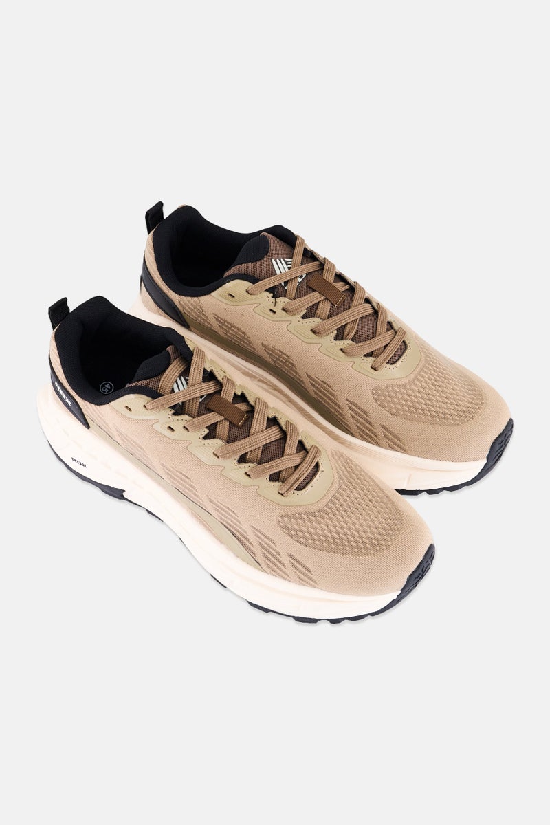 RBX Men Lace Up Outdoor Shoes, Light Brown - Image 2
