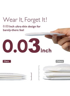 bbet Breast Pads ,100 Pcs Nursing Pads for Mother, Nipple Pad with Individually Packaging for Travling Disposable Breast Pads   Super Absorbent and Breathable Breastfeeding Pads, Make The Breasts Light and Unburdened, 3D Shape for The Best Fit  - Image 3
