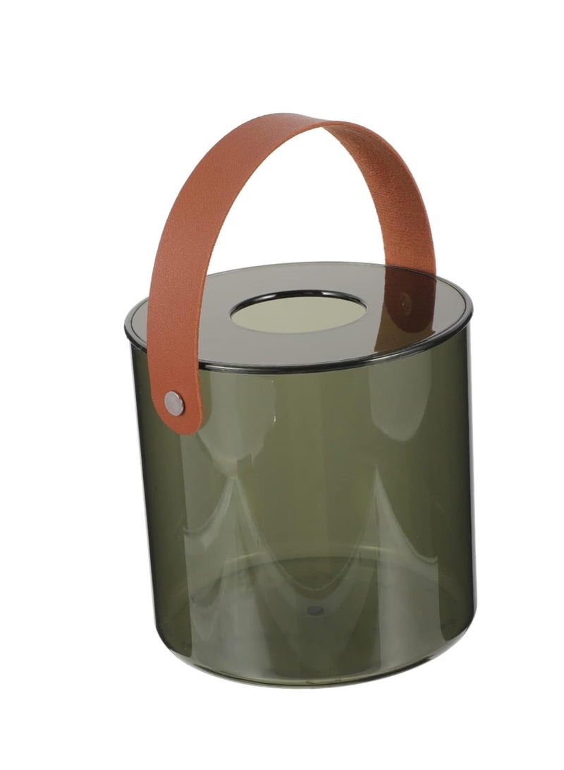 SYOSI Box Tissue Storage Box Paper Towel Holder Car Napkin Holders Modern Round Tissue Dispenser Tissue Napkin Organizer Toilet Paper Holder Retro Decor Paper Output Dining Table Plastic - Image 1