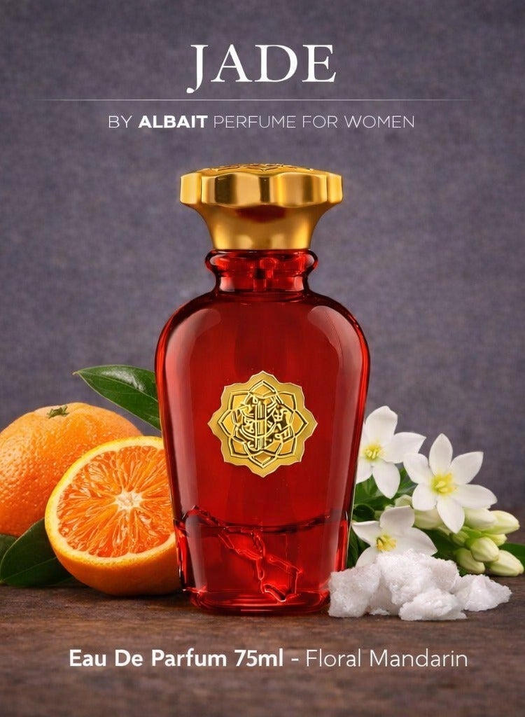 AlBait AlDimashqi Perfume JADE - by ALBAIT Perfume For Women, Eau De Parfum 75ml - Floral Mandarin, Inspired of-Jadore - Image 1