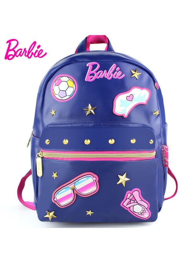 Barbie Girls Casual Backpack Princess Kids Schoolbag Korean Style Trendy Cute Bag - Image 1