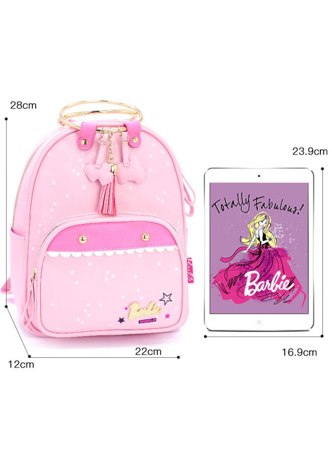 Barbie Girls Casual Backpack Princess Kids Schoolbag Korean Style Trendy Cute Bag - Image 4