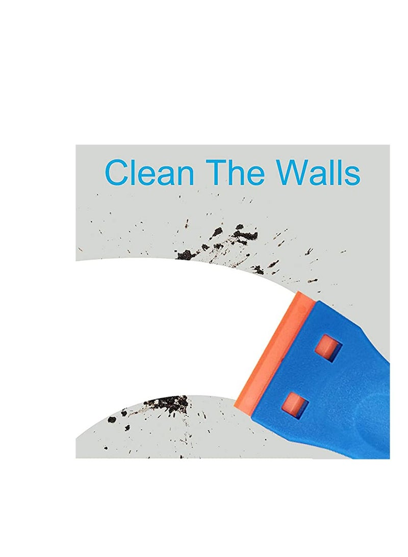 SYOSI Plastic Razor Blade Scraper, Comfortable Design, Wide Application, Razor Blade Scraper, Scraper with Razor Blade, Glass Scraper for Auto Window Tint Vinyl Tool Application, Easily Remove - Image 3