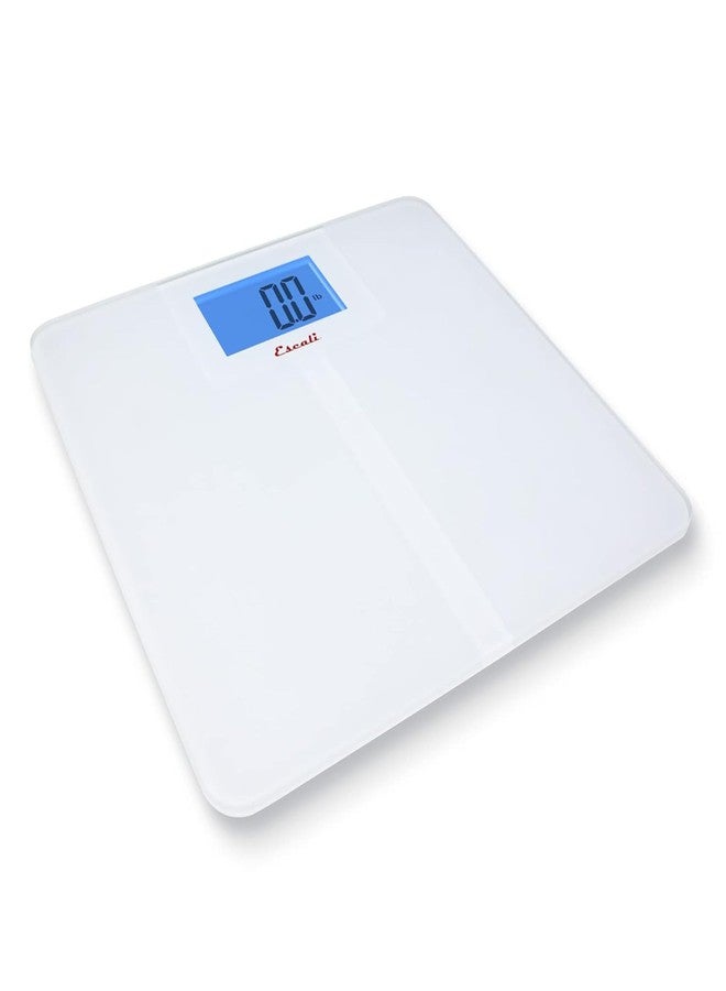 Escali High Capacity Anti-Slip Digital Bathroom Scale for Body Weight with Extra-High 562-lb Capacity, Batteries Included - Image 2