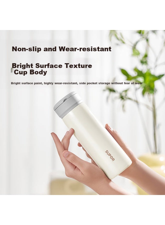 Supor Insulated Cup 316l Stainless Steel Student Water Cup Portable Outdoor Travel Cup Holiday Gift Kcv45bc10 - Image 4