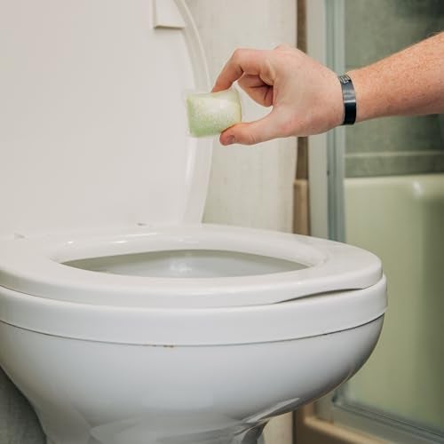 Camco TST RV Toilet Treatment Drop-INs - Control Unwanted Odors and Break Down Waste and Tissue - Septic Tank Safe - Fresh Scent - 15-pack (40264) - Image 3