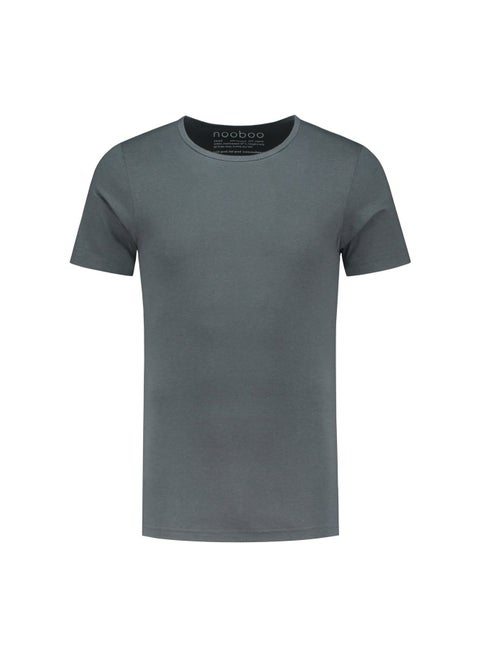 Nooboo Luxe Bamboo Men T-Shirt Dark Grey - XL