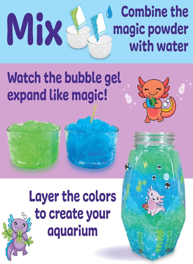 Creativity for Kids Glowing Axolotl Aquarium - Axolotl Crafts and Toys for Girls and Boys, STEM Science Kits for Kids, Craft Kits and Axolotl Gifts for Girls and Boys (Ages 6+) - Image 4