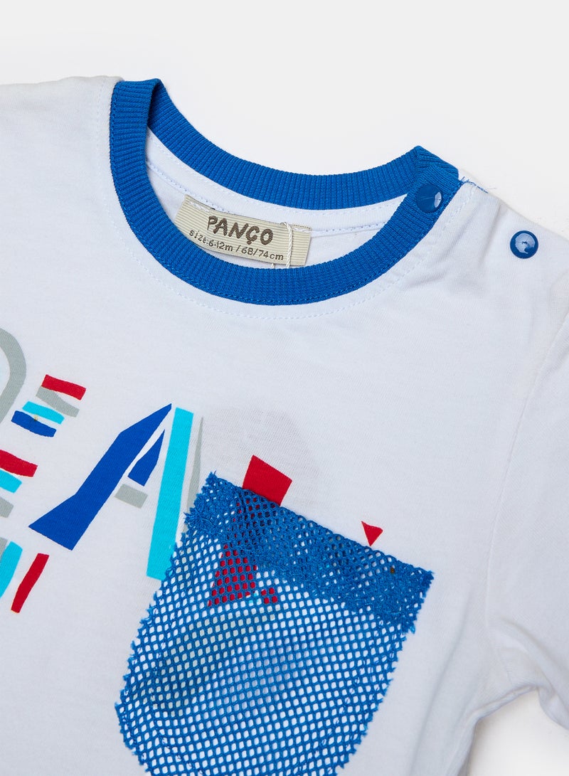 Panco Baby Boys CHANGE THE GAME Crew Neck T-shirt - Image 3