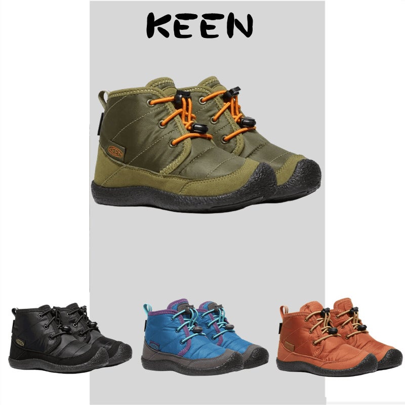 Keen Children'S Snow Boots Cohen Children'S Shoes Sneaker Outdoor Casual Shoes High-Top Warm Fleece-Lined Winter Sneaker - Image 2