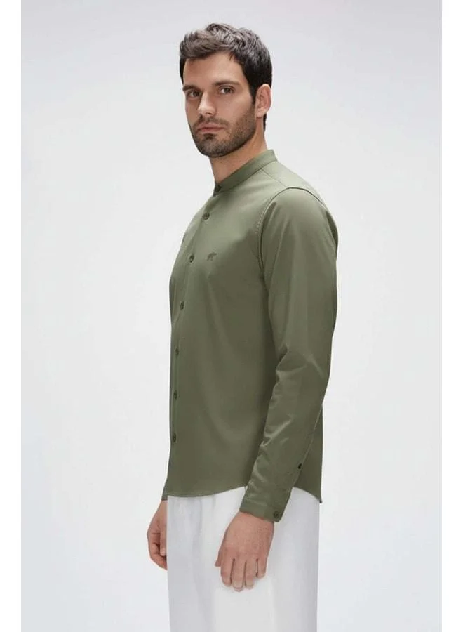Bad Bear Crude Pale Green Men's Shirt.