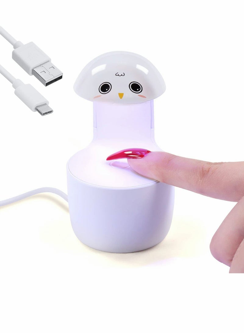 KASTWAVE Nail Dryers, Mini UV LED Nail Lamp USB Powered Portable UV light  - Image 5