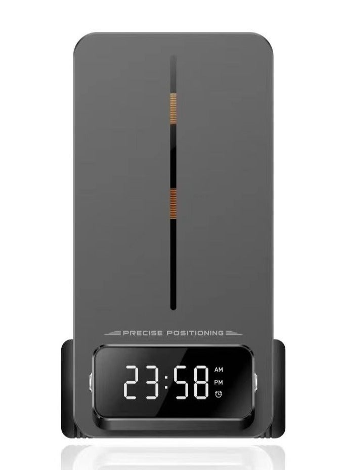 gvc pro 5 in 1 Car-Shaped Table Top Wireless Charger - Gray - T20  - Image 3