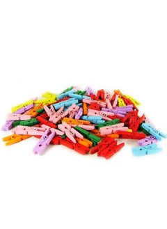 Toptancı Kapında Wholesaler Door Colored Mini Wooden Latch (10 Pieces)  - Image 1