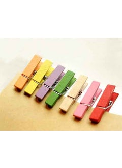 Toptancı Kapında Wholesaler Door Colored Mini Wooden Latch (10 Pieces)  - Image 2