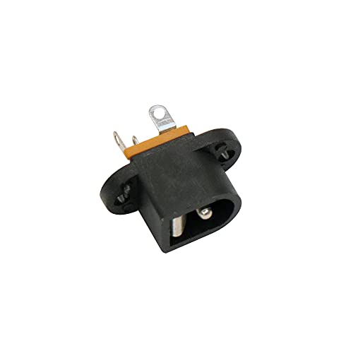 Electronicspices Electronic Spices 10pcs 5.5mm x 2.0mm DC Power Jack Socket 3 Pin Female Panel Mount Connector - Image 5