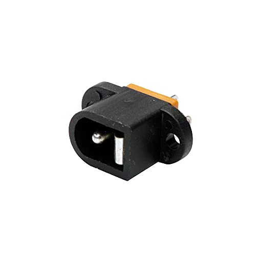 Electronicspices Electronic Spices 10pcs 5.5mm x 2.0mm DC Power Jack Socket 3 Pin Female Panel Mount Connector - Image 2