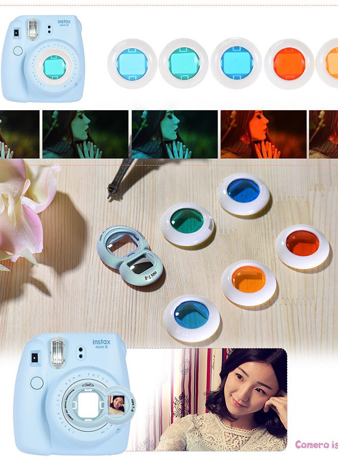 docooler 13-In-1 Camera Accessories Kit For Fujifilm Instax Mini 8/8+/8s/9 Multicolour - Image 4