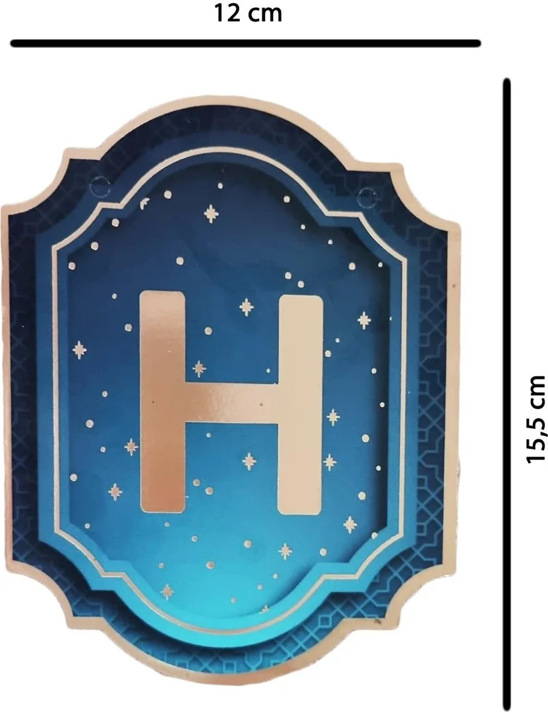 Masho Trend Night Star Printed Welcome Ramadan Banner - Welcome Ramadan Banner Ramadan Pendant Lamp Banner